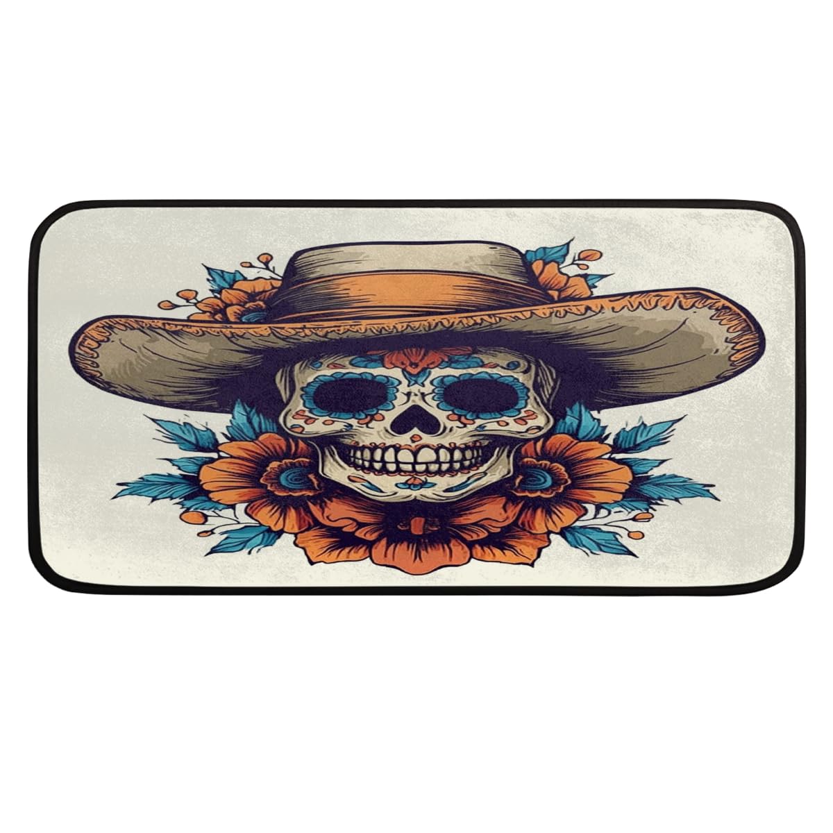 Tapis de cuisine anti-fatigue lavable pour soulager le dos devant l'évier