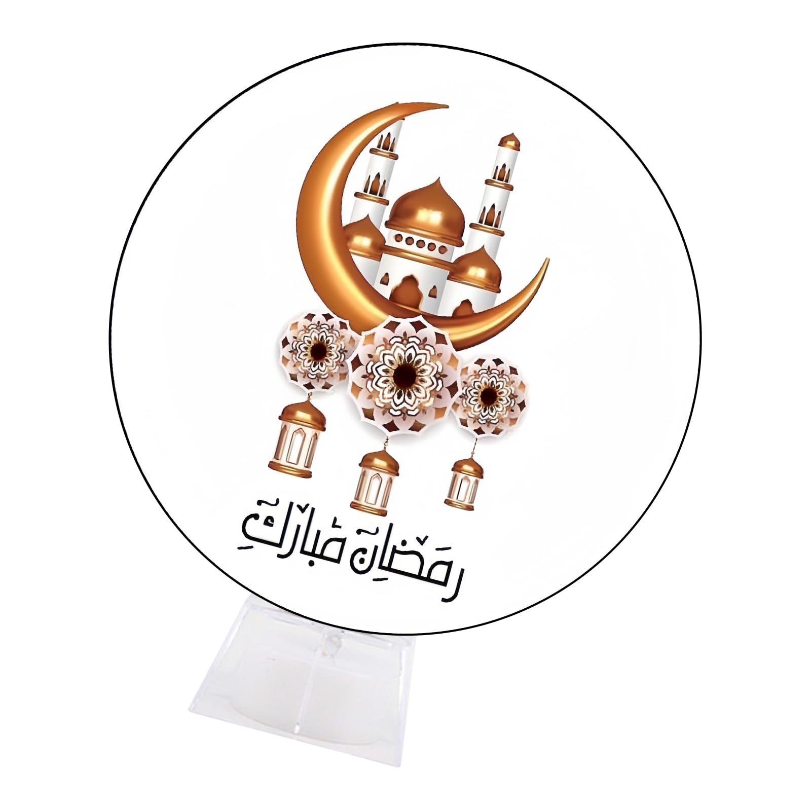 Carotoe A Led Night Light Table Ornament Decorative Lamp Ramadans Home Desk Decoration Crylic Indoor Festival Lighting Eid Light