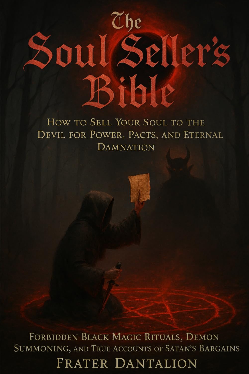 The Soul Seller’s Bible: How to Sell Your Soul to the Devil for Power, Pacts, and Eternal Damnation: Forbidden Black Magic Rituals, Demon Summoning, and True Accounts of Satan’s Bargains