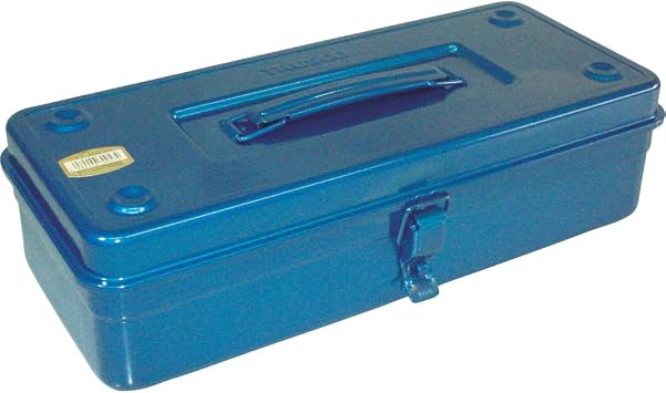 TRUSCO T-350 Trunk Tool Box, 14.8 x 64.2 x 4.0 inches 373 x 163 x 102 cm, Blue