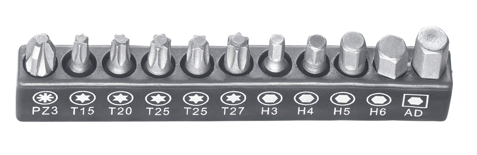 kwb mallette à outils universelle, 63 pièces | Mallette robuste en plastique dur | clés mixtes | douilles | cliquet réversible | embouts | pinces