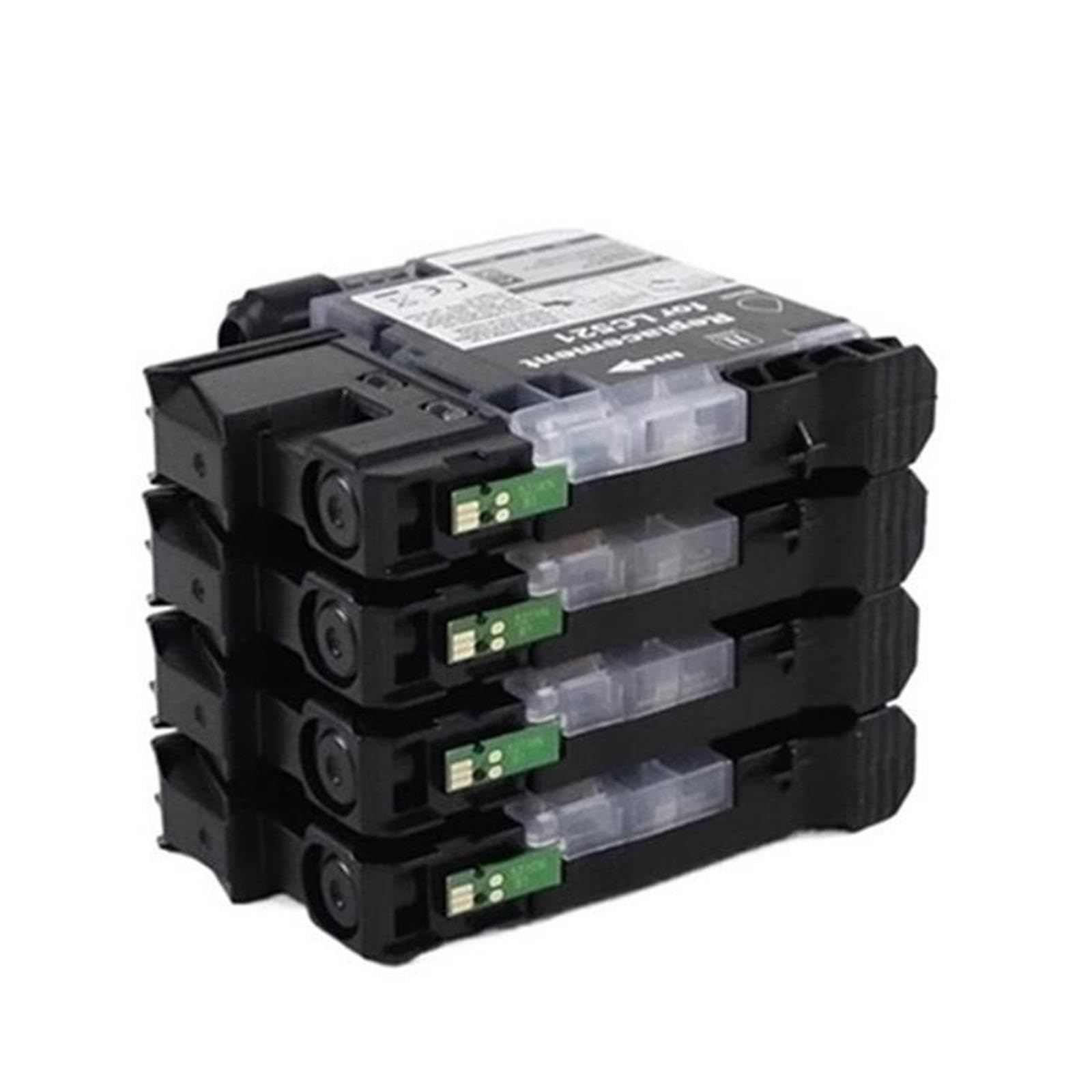 Cartucce LC521 con chip, compatibile con Brother