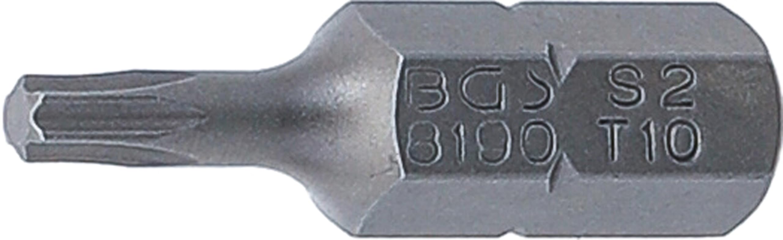 BGS 8190 | Bit | Length 25 mm | 6.3 mm (1/4") Drive | T-Star (for Torx) T10