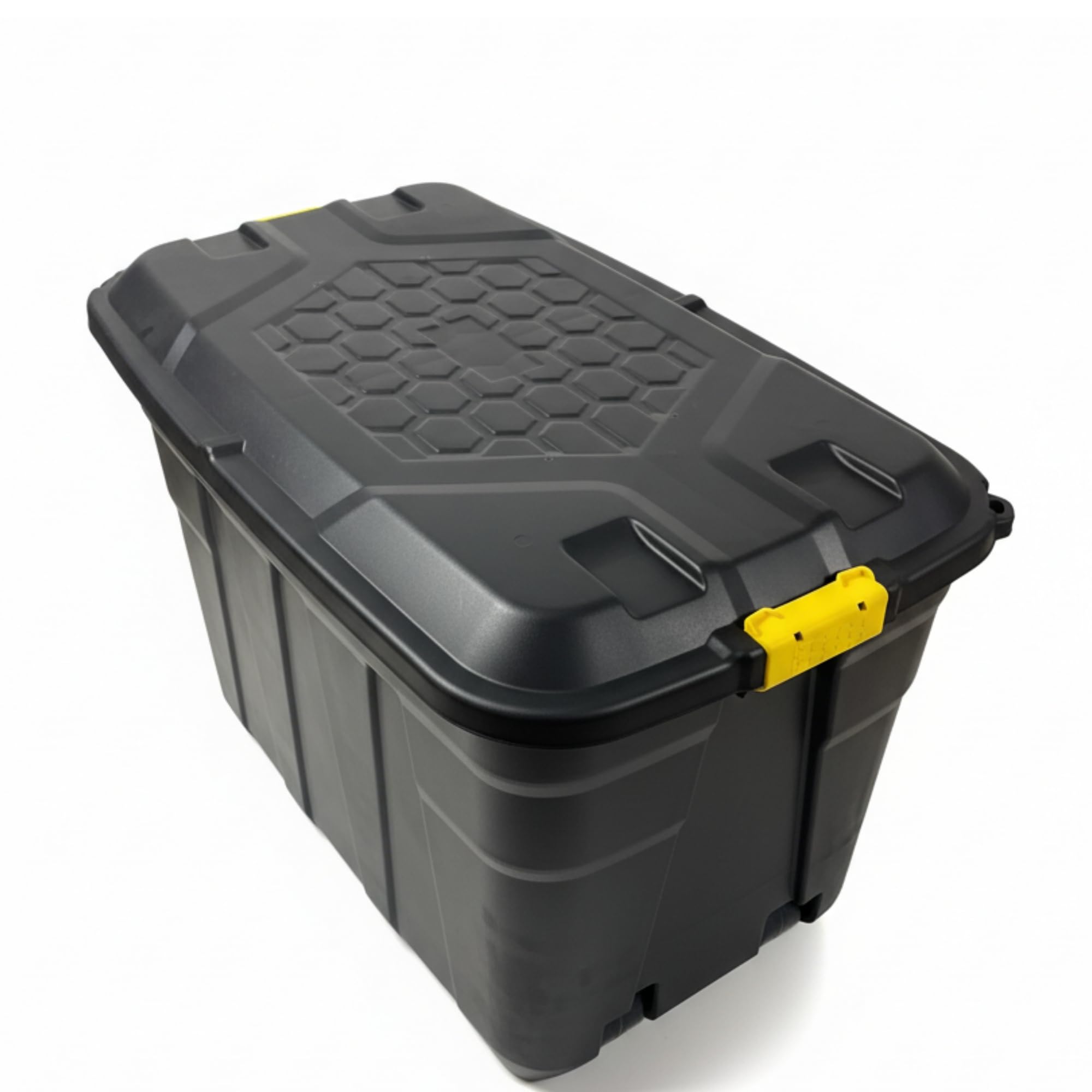 BigDean XXL Aufbewahrungsbox mit Deckel und Rädern 190 Liter
