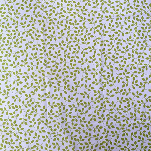 Inee Green Floral Fat Quarters Quilting Fabric Bundles, Sewing Fabric For Quilting Craftting,18 X 22 Inches (Green Floral) #TOP5