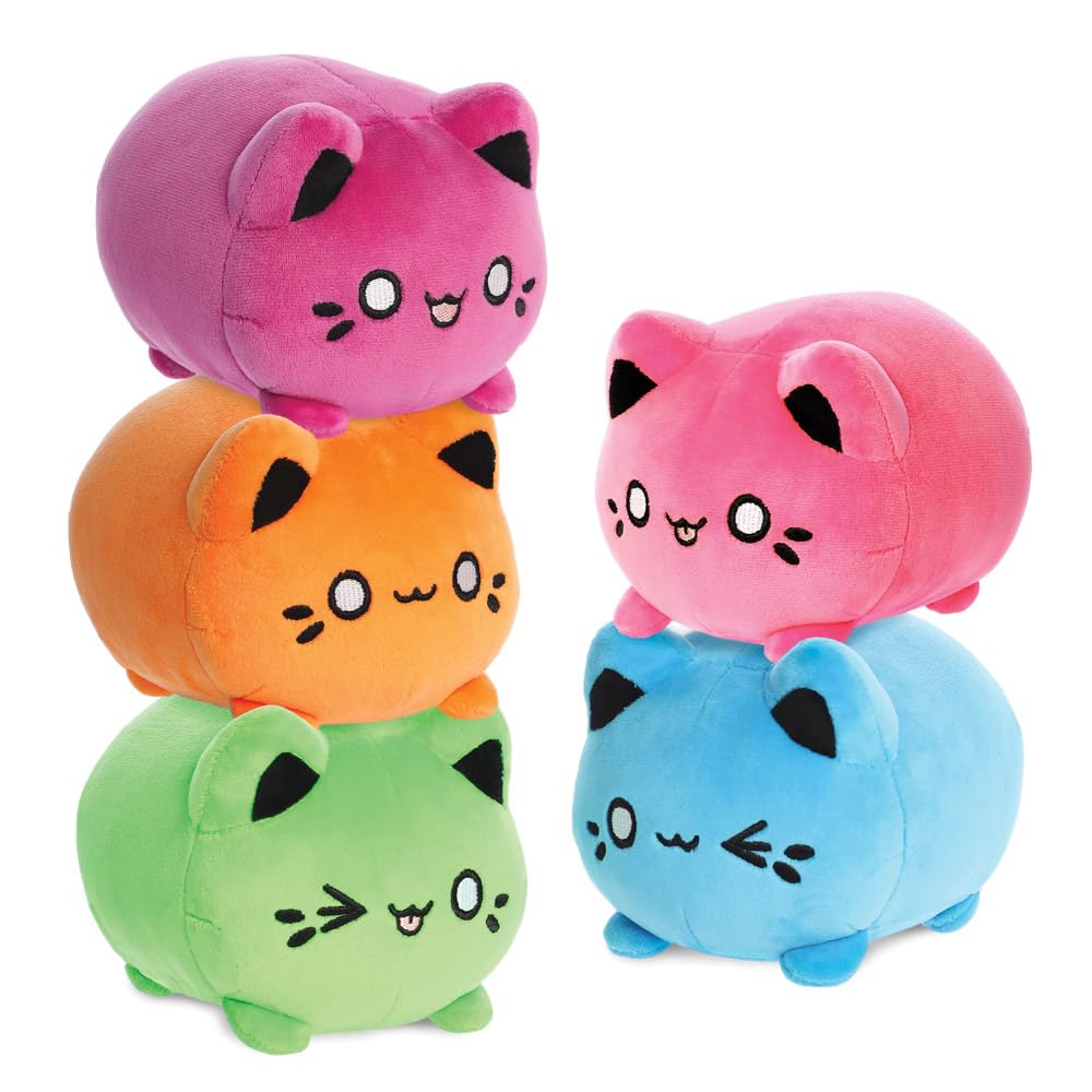 Amazon.com: Aurora, 61546, Tasty Peach Vivid Pink Meowchi 3.5In