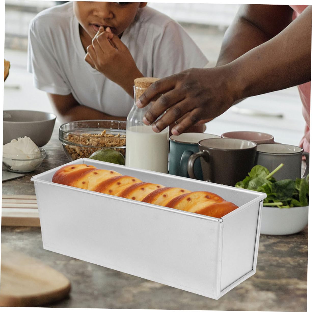 Antihaft-brotbackform Mit Deckel Für Toast Und Brotbackformen Kastenform Für Ofen Backform Für Haushalt Kleine Brotbackformen Zum Backen