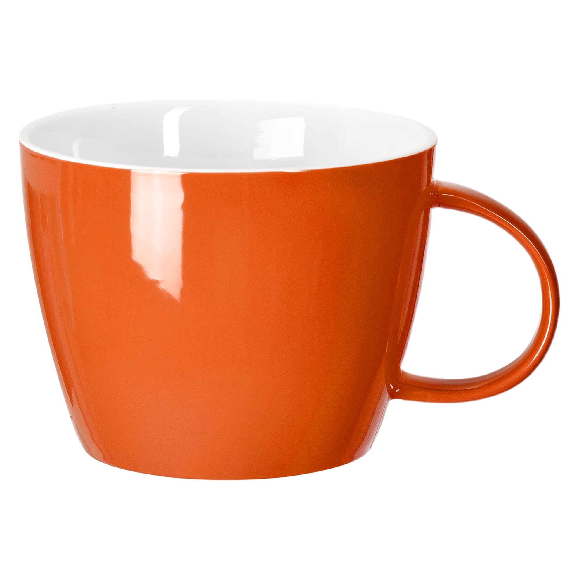 fMSDD 2XL-Sized Minimalist Solid Mug, for Caffeine Lovers for Every Coffee Geek and Dinner Soup Vessle with Handle at Table