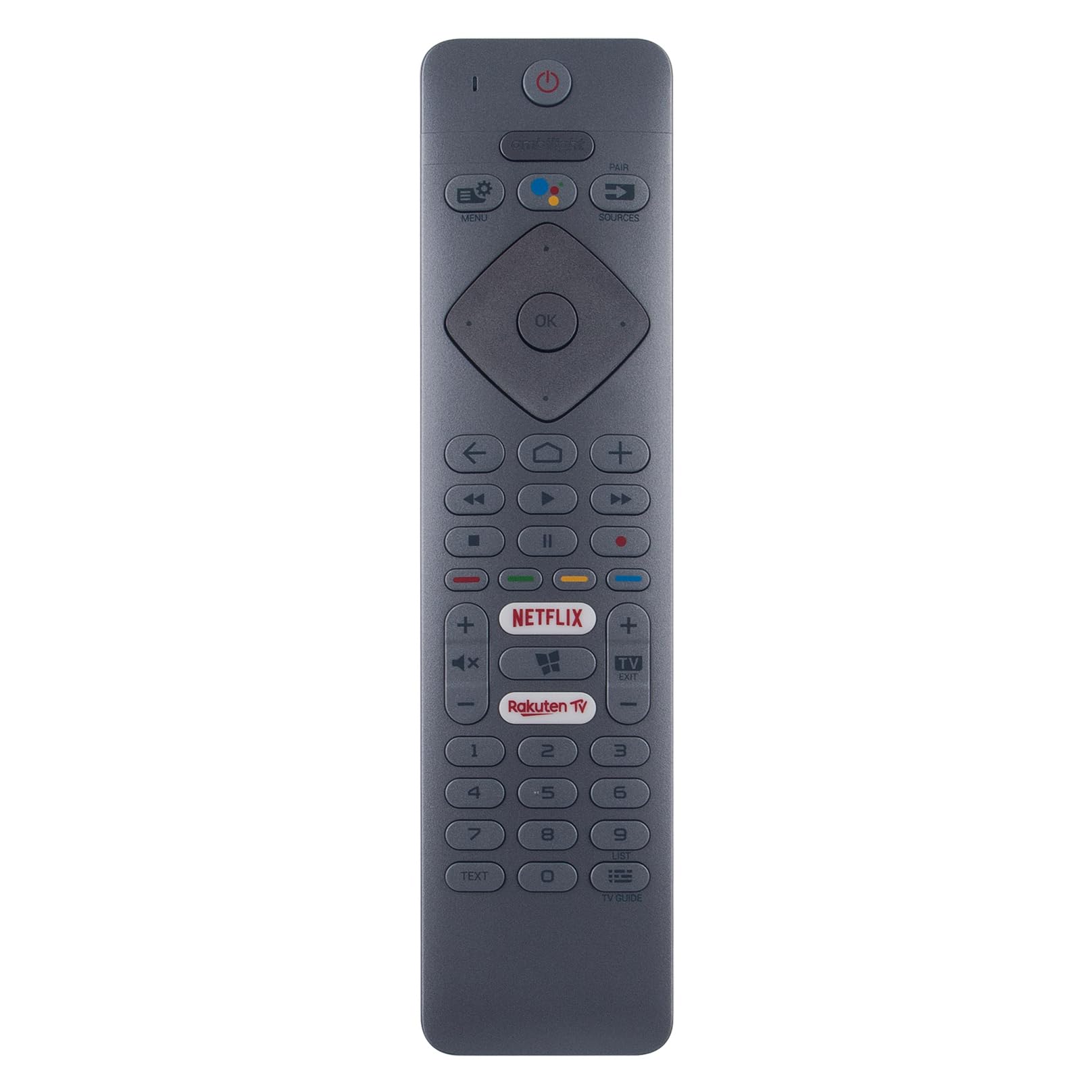 RC4154403/01 RC4154401/01R Télécommande Vocale Remplacée -VINABTY-fit pour Télécommande TV Philips 4K UHD LED 398GM10BEPHN0012PH 43PUS7354 65PUS7304 50PUS7354 55PUS7354