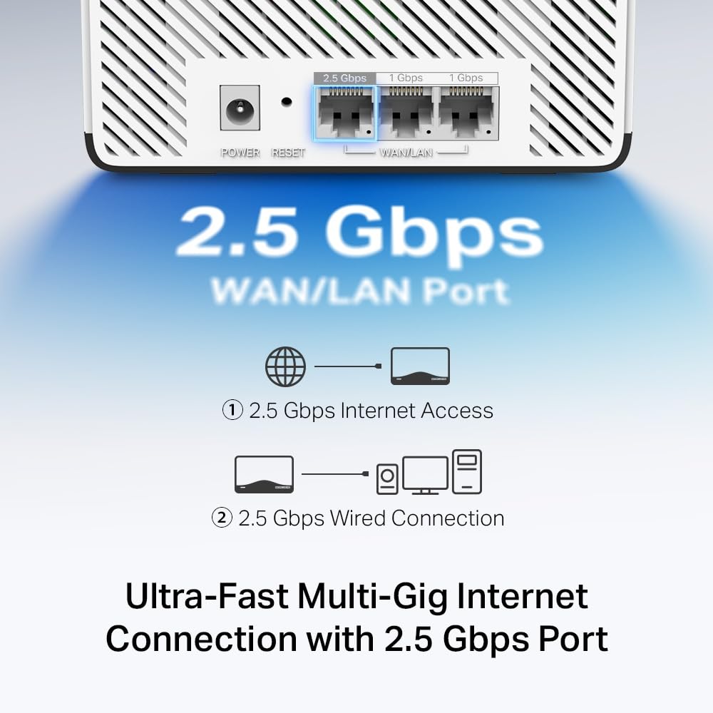Sistema Mesh Mercusys Halo H27BE Dual-Band Wi-Fi 7 (3 Unidades)