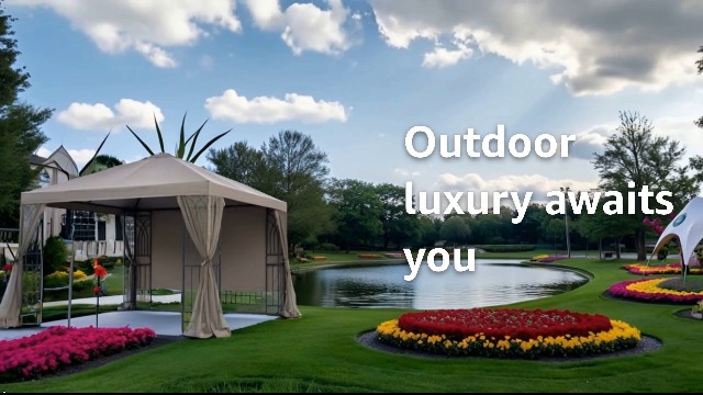 N-Garden　a-2 a-10 a-11 Paragon Outdoor Cambridge 12 ft. x 16 ft. Aluminum Hard Top