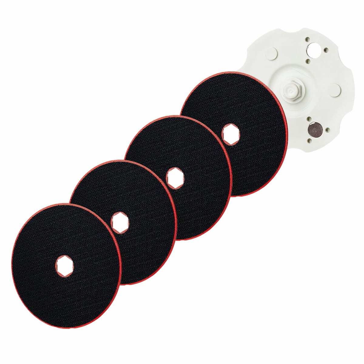 Adaptador Magnetico con soportes intercambiables SENDI SwapCap 4x100mm - Diseñada para mas eficiencia y rapidez cambiando de Disco - Innovador sistema magnetico - Hasta 3400rpm.