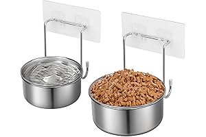 2 Pcs Small Wall Mounted Cat Bowls: The Perfect Dining Station for Your Furry Friends