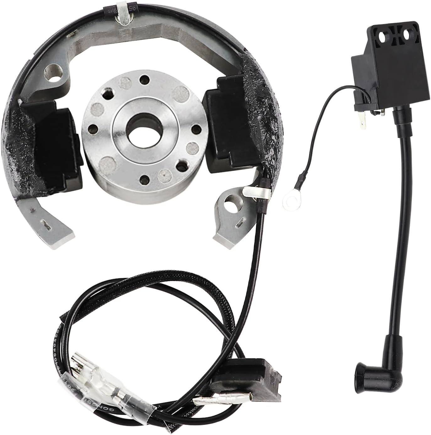 FLYPIG Ignition Coil Stator Rotor Flywheel Kit Compatible with