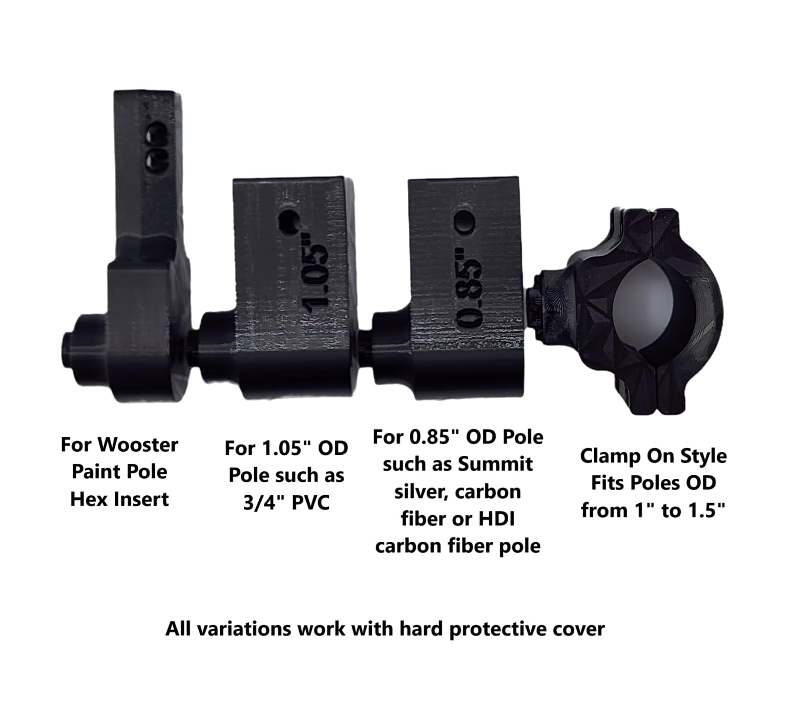 Support latéral flexible pour sondes Lowrance TotalScan/ActiveImaging