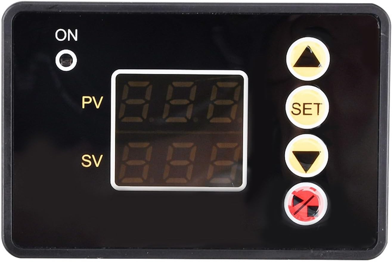 DC 12V Digital Time Delay Relay LED Display time Relay 220V Cycle Timer Control Switch Adjustable Timing Relay Time Delay Switch(AC110-220V)
