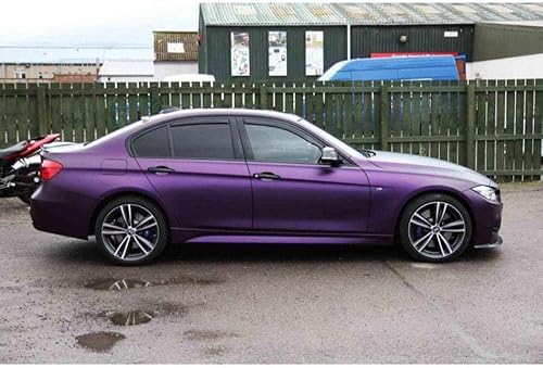 Miniatura 8 de KPMF Rollo de Envoltura para Automóvil K75400 Morado MateNegro Iridiscente  K75565  (Muestra 3 pulgadas x 5 pulgadas)  Envoltura de Vinilo