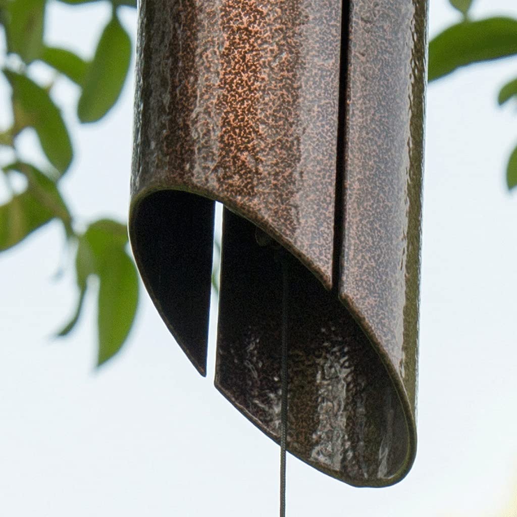 Carillons éoliens Vents de fonte à la main carillons de jardin décor de jardin en métal suspendu vent cloche extérieure décoratif décoratif ajustement apaisant cadeau de mélodie Décoration idéale