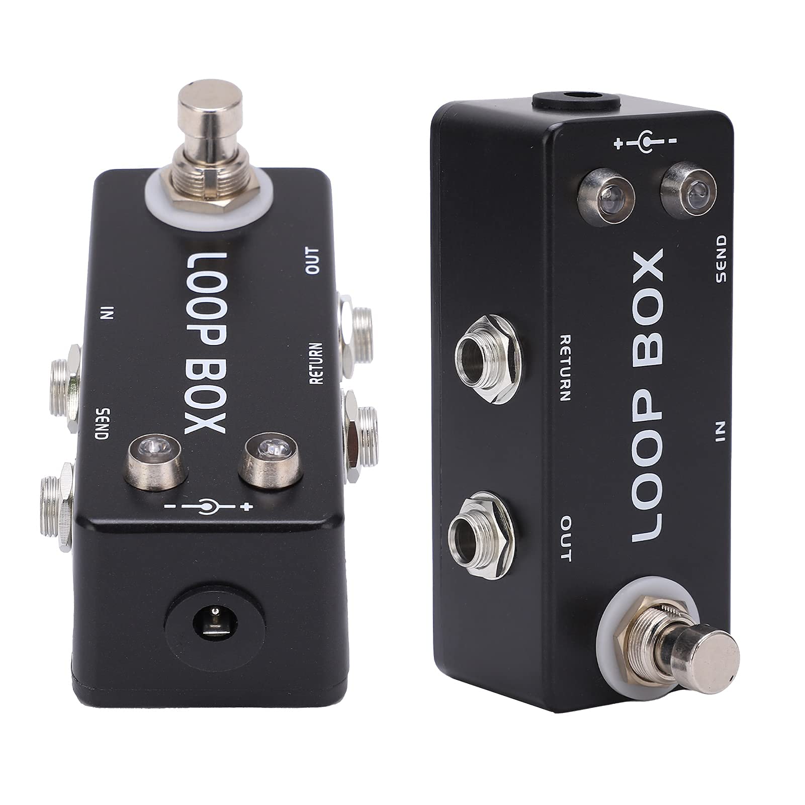 True Bypass Loop Switcher Mini Gitarrenpedal mit LED-Anzeige