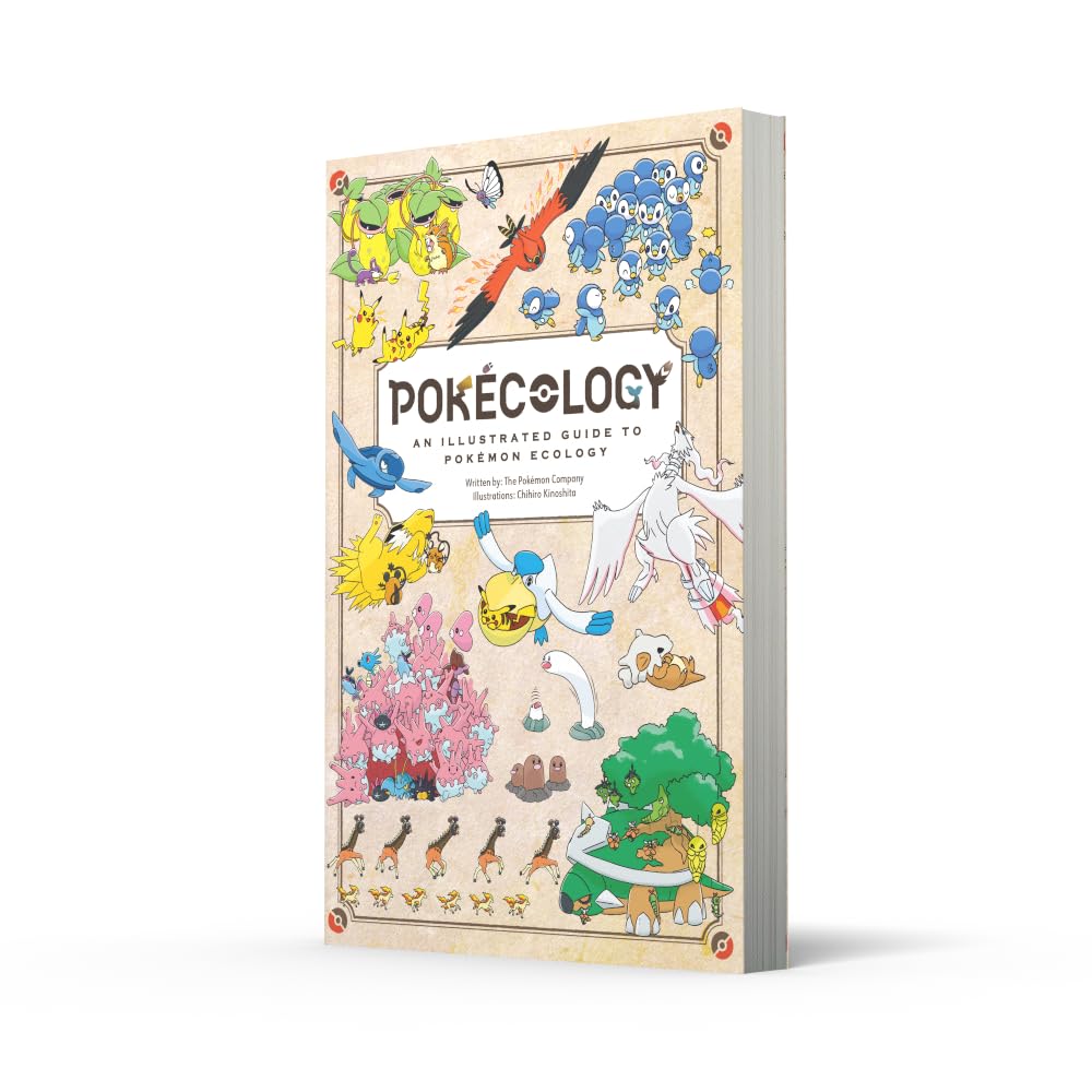 Pokécology: An Illustrated Guide to Pokémon Ecology: A groundbreaking, BRAND NEW OFFICIAL, full-colour illustrated guide to Pokémon. Perfect for fans of all ages.