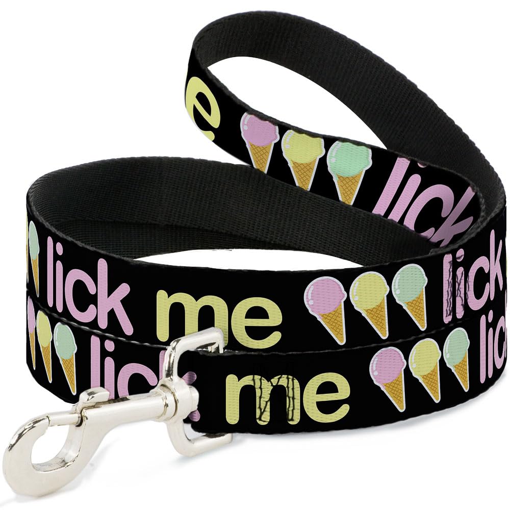 Buckle-Down Pet Leash - LICK ME Ice Cream Cones