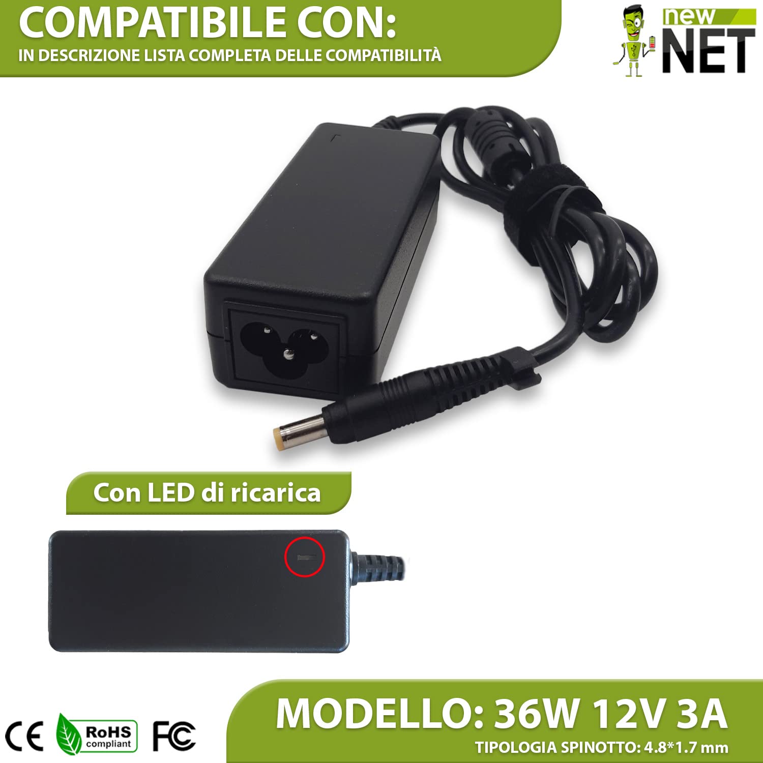 NOTEBOOKY | Cestovná Nabíjačka Pre Asus Eee PC 900 / 901 / 1000 - Foto 4