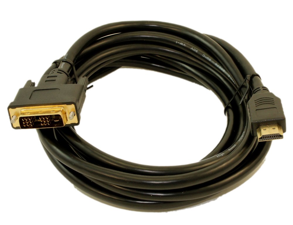 MyCableMart 10ft HDMI/DVI-D Combination Cable (30 AWG Gold Plated