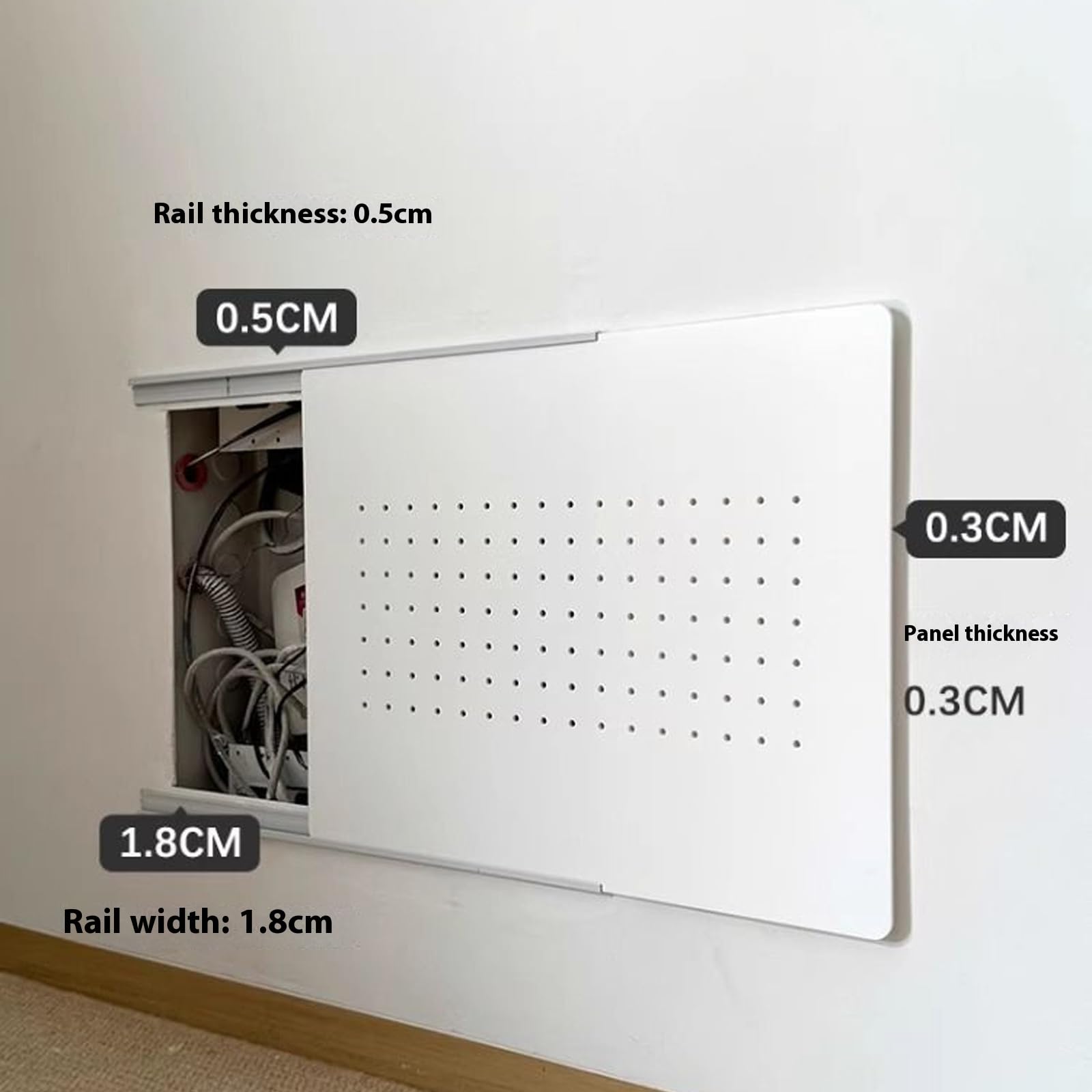 Coperchio nascondigli per Decorazioni per Metro elettrici, Coperchio della Scatola di Alimentazione, Coperchio del Pannello dell'interruttore