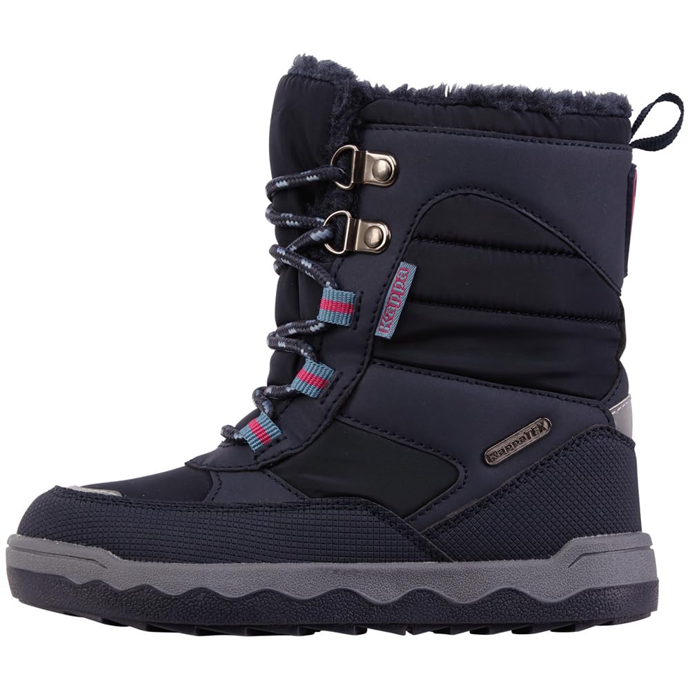 Kappa Unisex Children's Style Code: 261060k Alido Ii Tex K Girls Snow Boots, navy blue, 2.5 UK Child
