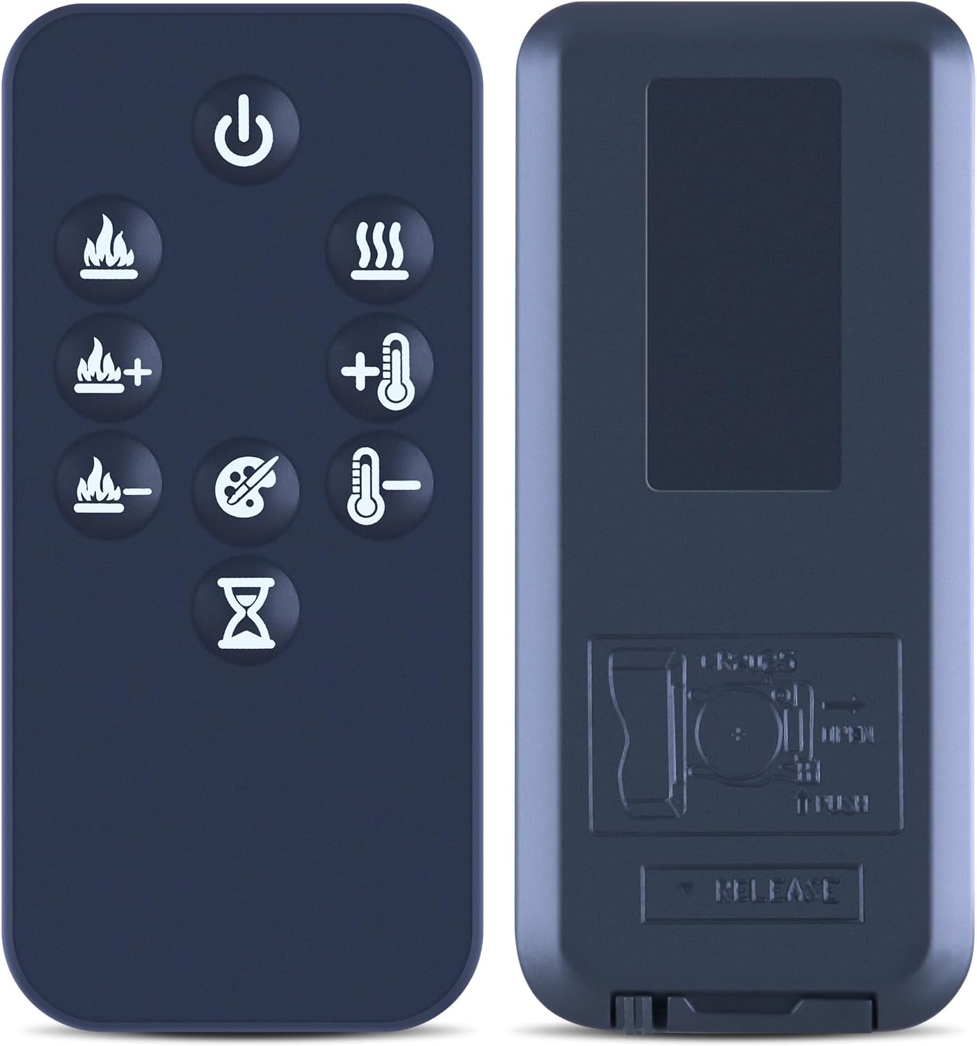 TCNOUMTNew Remote Control Replacement for Dimplex Toluca TLC20 Electric Fires, 9 buttons