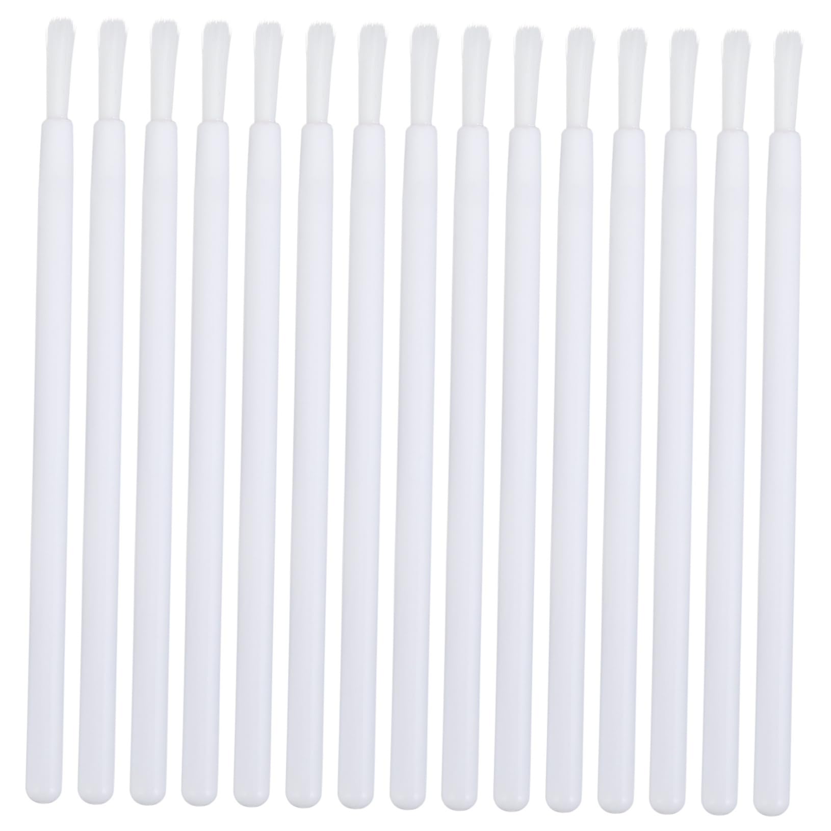 FOMIYES 100pcs Nylon Lip Brush Lip Gloss Applicator Lipstick Gloss Wands Makeup Lip Brush Makeup Accessories