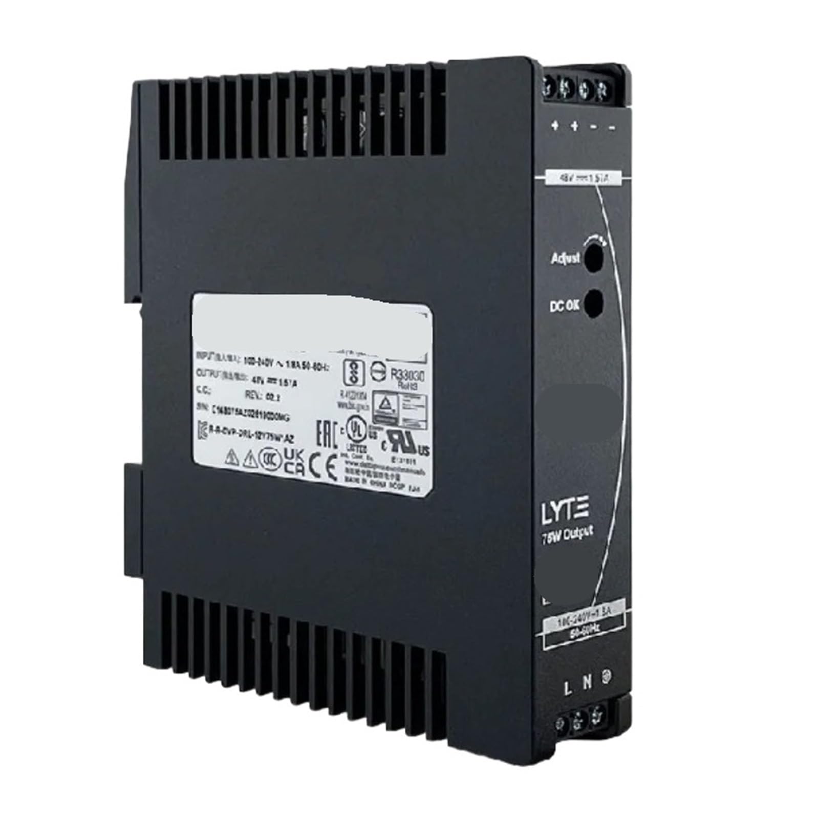 Egtdsfgja One Color Drl-48V75w1az Power Supply 48V 1.57A 75.36W Switching Power Supply