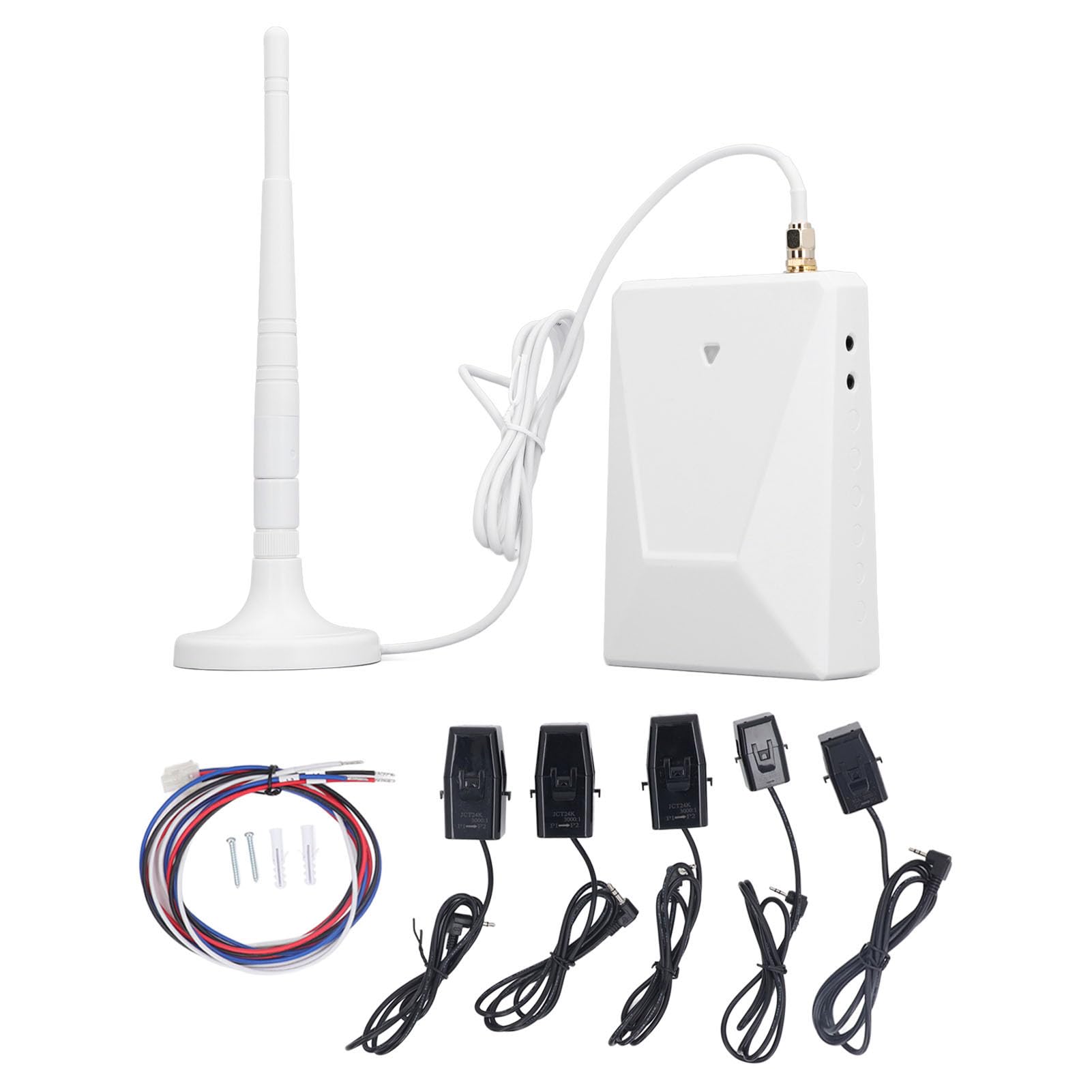 Haofy Monitor de Consumo de Energía para el Hogar Inteligente, Monitor de Factor de Potencia Multifuncional para Monitoreo de Datos en Tiempo Real en Apartamentos, Modelo ABS SP360 200A