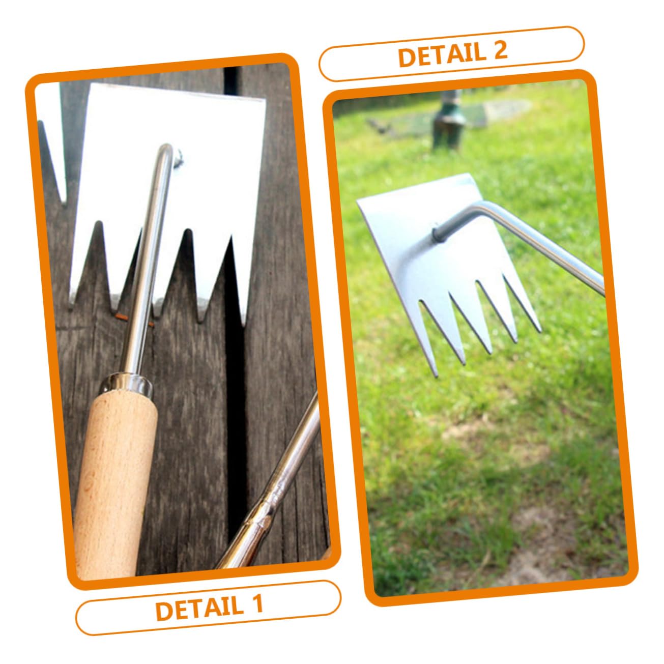 Toddmomy 4 Teiliges Unkrautstecher Gartenentferner Strauchrechen Ergonomischer Gartenrechen Gras Für Rasen Garten Unkrautstecher Griffpicker Kleiner Manueller Unkrautstecher