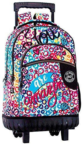 Montichelvo Montichelvo Trolley CG Amazing Bolso de Viaje, 46 cm, Multicolor (Multicolour)