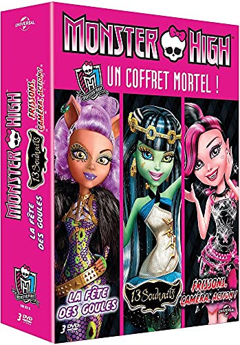 Monster High Collection ( Monster High: Ghouls Rule! / Monster High: 13 Wishes / Monster High: Frights, Camera, Action! ) [ NON-USA FORMAT, PAL, Reg.2 Import - France ]