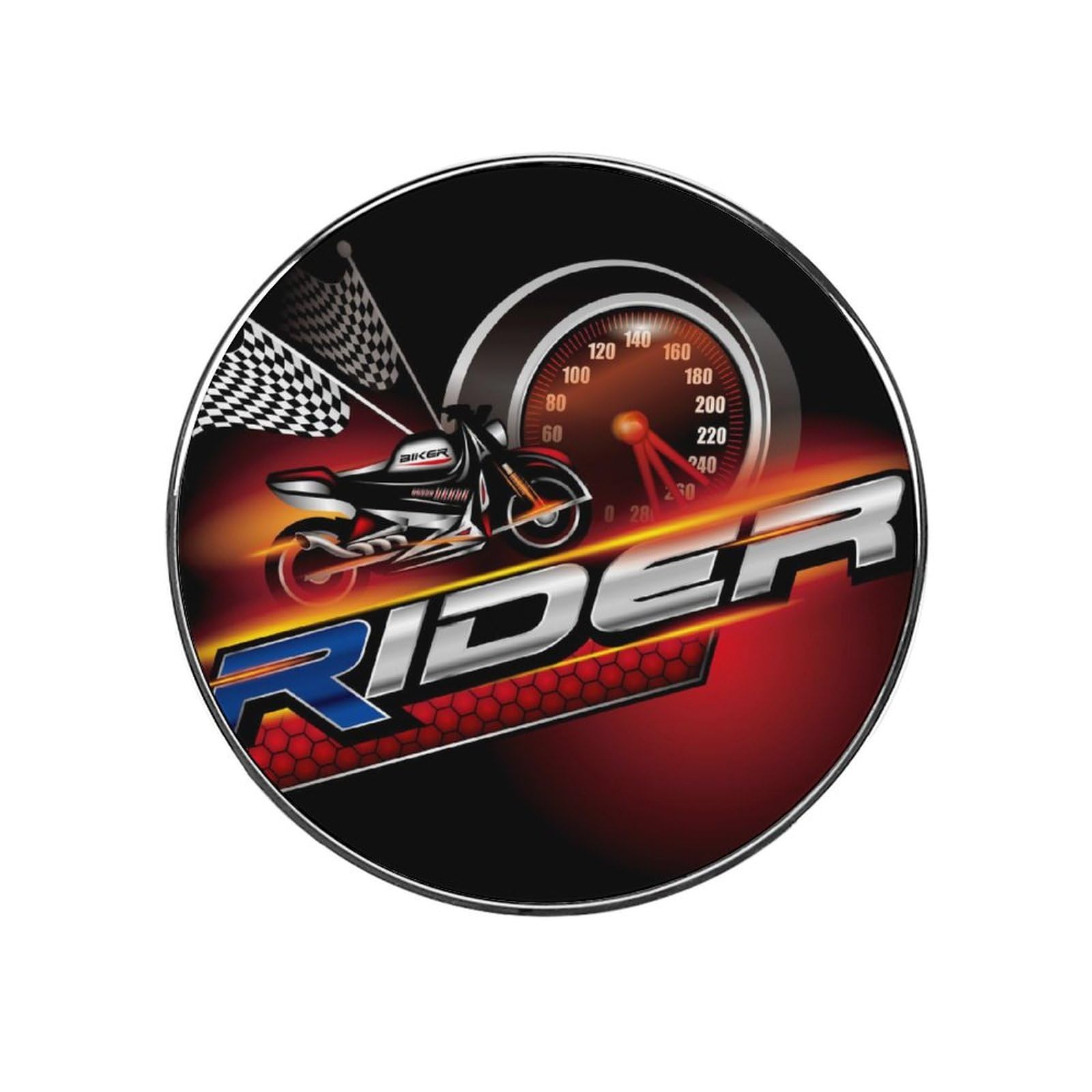 Rider Motorcycle Magnets For Fridge Kitchen Decoration For Refrigerators Whiteboards