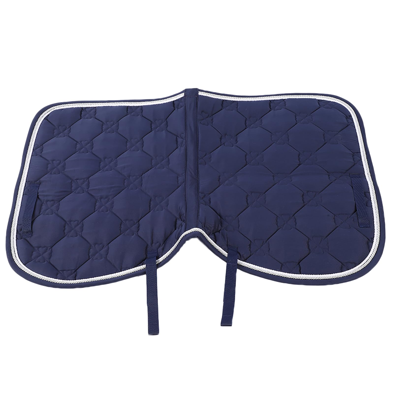Almohadilla para Silla de Montar de Caballo, Suave, Transpirable, Doble Cuerda, asa, Correa para el Vientre, Estera de absorción de Sudor, Equipo Ecuestre de algodón, Accesorios