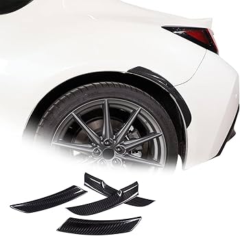 GR86、BRZ リア用フェンダートリム マグネタイトグレー 塗装済 GR86