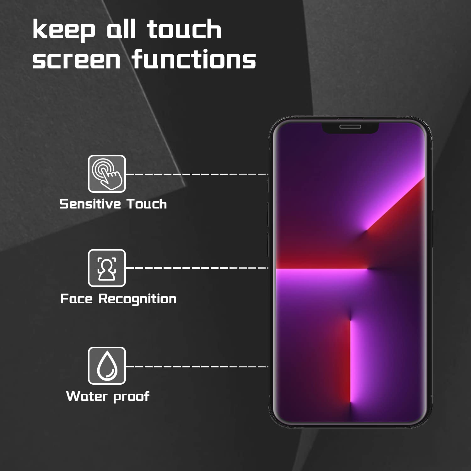 Film Hydrogel pour iPhone 17/17 Pro, 3 Pièces TPU Film Protection Écran HD Clair Doux Transparent Film de Protection d'écran