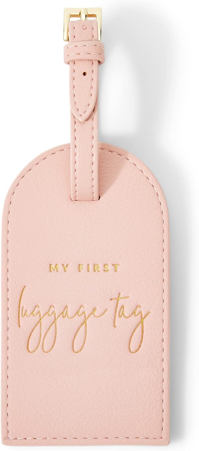 Katie Loxton My First Luggage Tag 4.5 Inch Vegan Leather