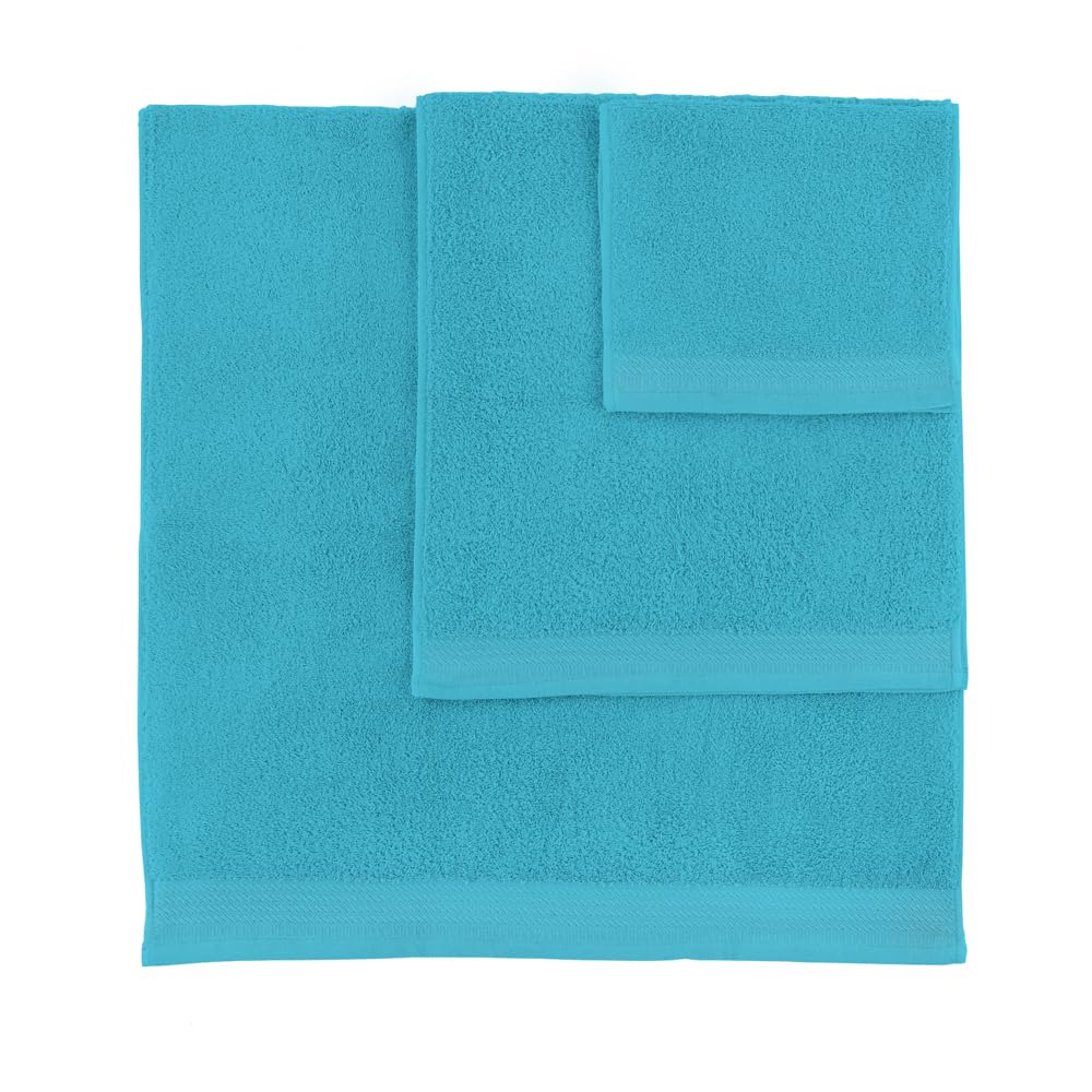 Top Towel - Premium - Duże ręczniki kąpielowe - Ręczniki kąpielowe - 2 ręczniki - 50 x 100 cm - 100% bawełna - 600 gramów - Woda