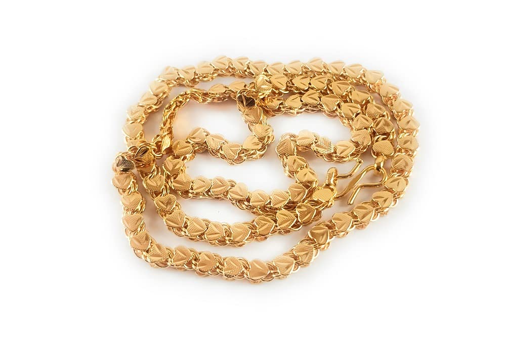 CUTE GOLDOne Gram Gold Plated Fashion Jewellery Traditional Covering Thali Chain for Women & Girls