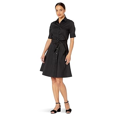 Lauren Ralph Lauren Petite Cotton Blend Shirtdress Women