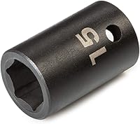 Vista 30 de TEKTON SID22008 Dado de impacto de 6 puntos de 5/16 pulgada impulsor de 1/2 pulgada Profundo