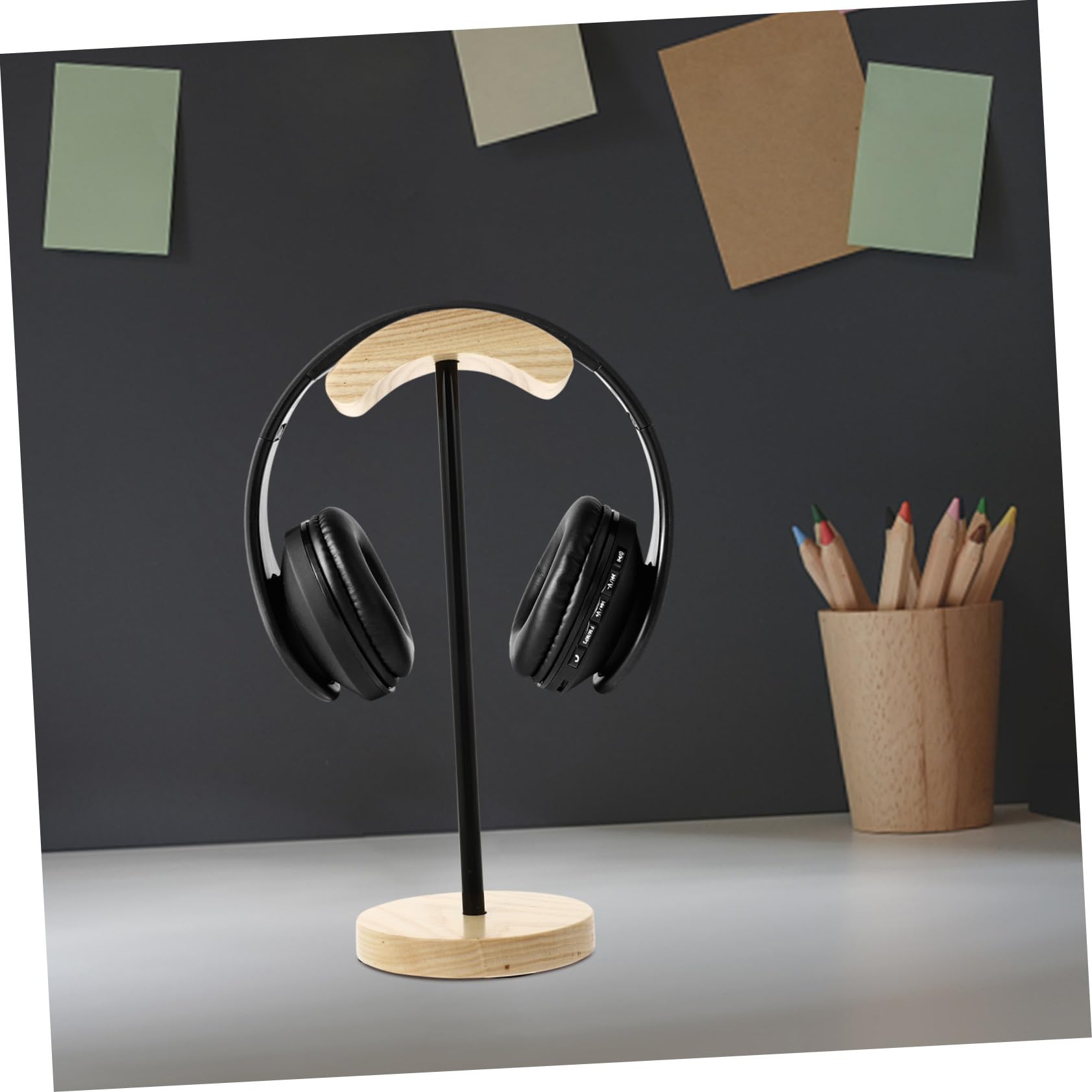 VILLCASE Soporte de Auriculares para Gaming y Escritorio Organizador de Auriculares Durable y Estable para Cafés Habitaciones de Estudio