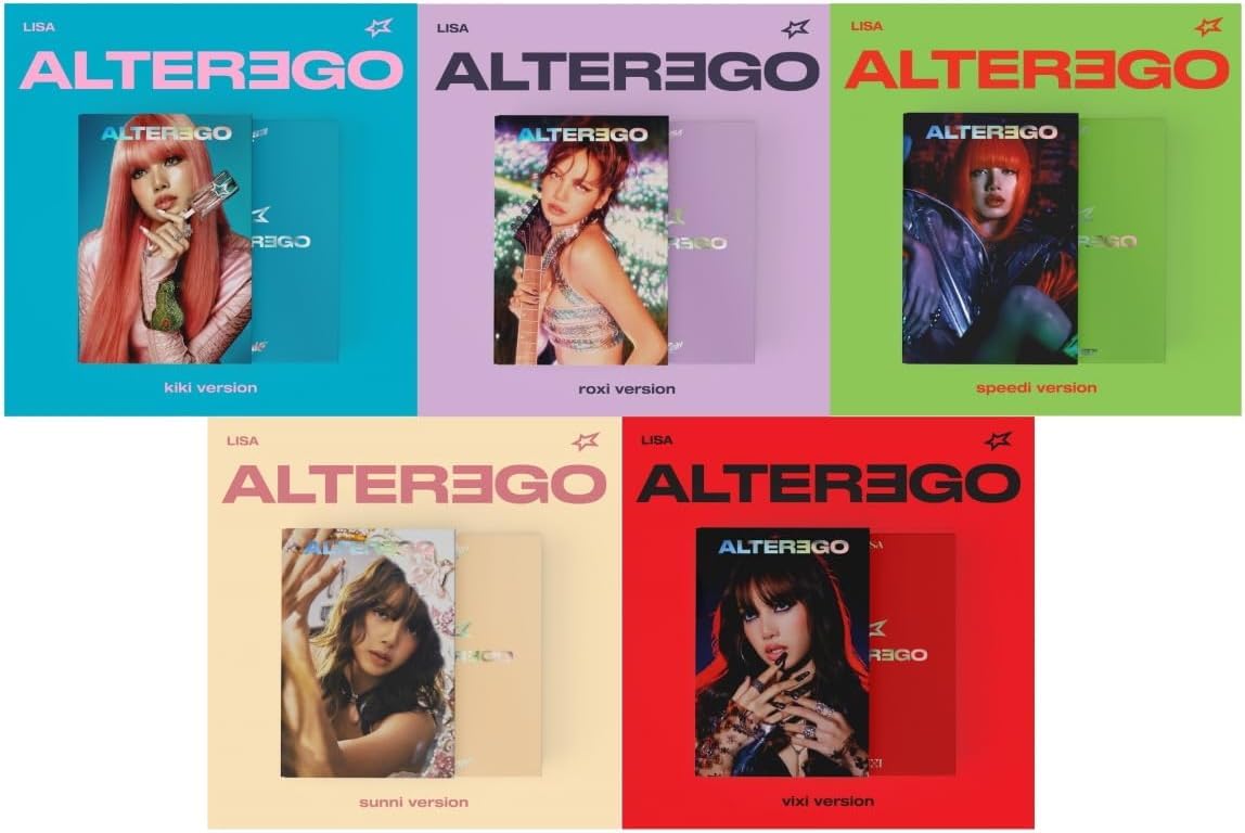 LISA Alter Ego [Photobook ver.] Album+Store Gift (roxi ver