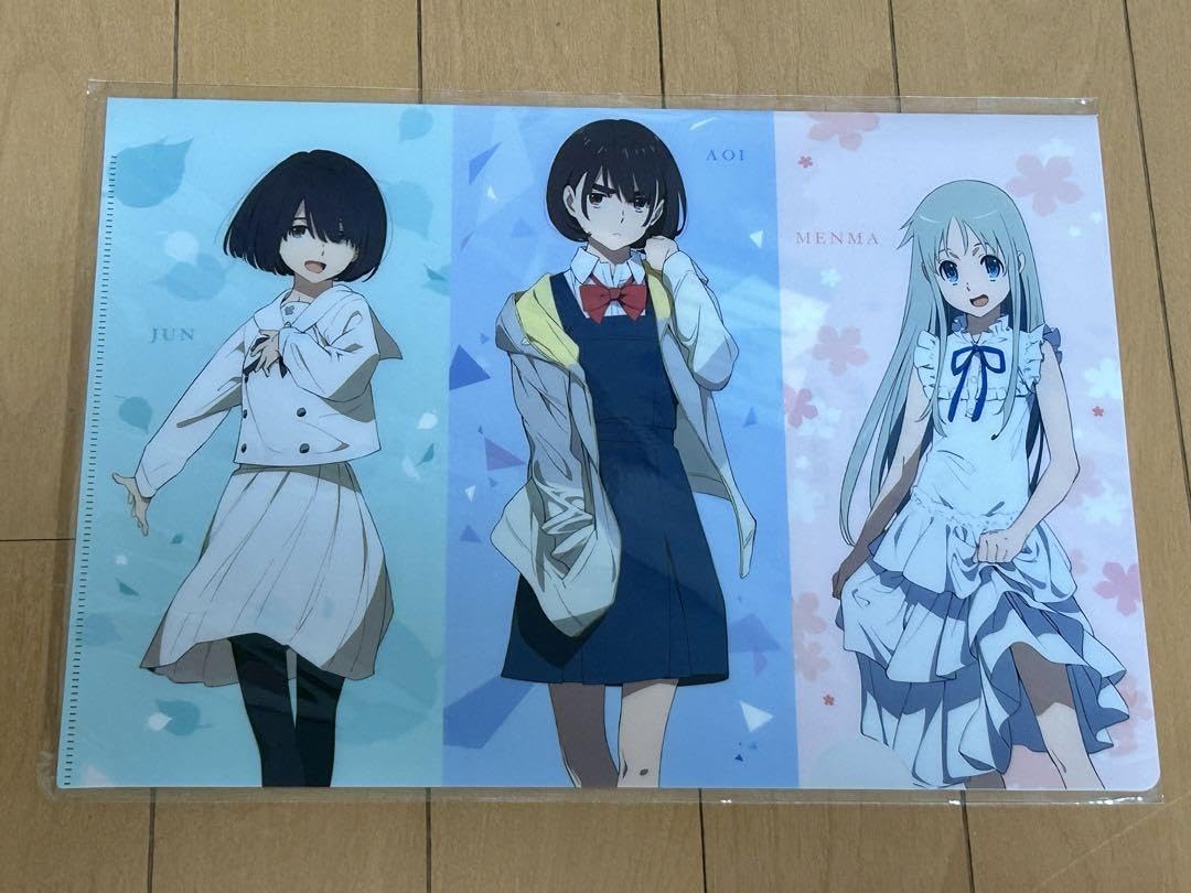 クリアファイル 空の青さを知る人よ A4クリアファイル めんま 成瀬順 相生あおい あの花 空の青さを知る人