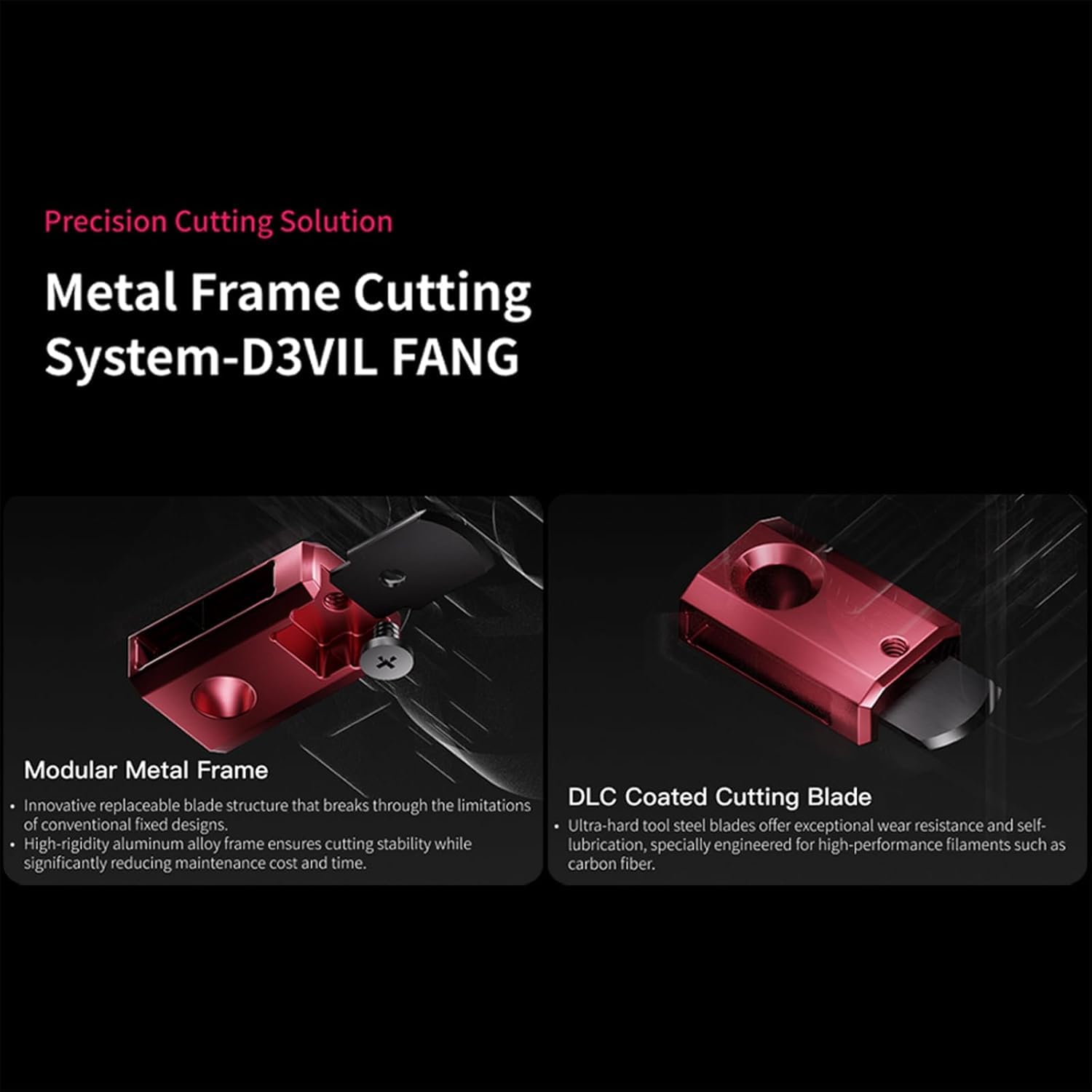 BCZAMD Akcesoria do drukarek 3D Upgrade DXC2 For Creallity K2/K2 Pro/K2 Plus: napęd na podwójne koła zębate z ukośnymi zębami, magnetyczna struktura zatrzaskowa – precyzyjne cięcie – zapewnia stabilne