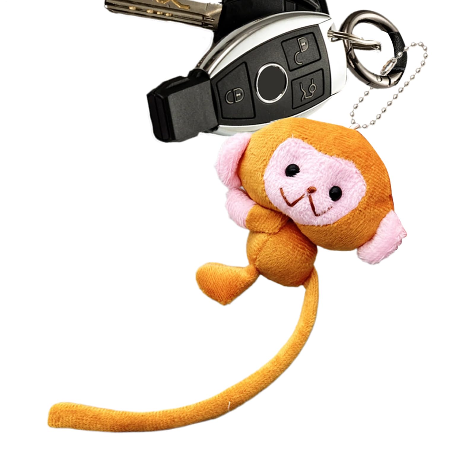Amazon.co.jp: ぬいぐるみのぬいぐるみ、猿のキーチェーンのぬいぐるみ